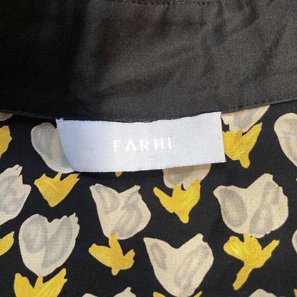 FARHI BOUSE, TUNIC/PEPLUM STYLE Size S - Picture 4 of 6